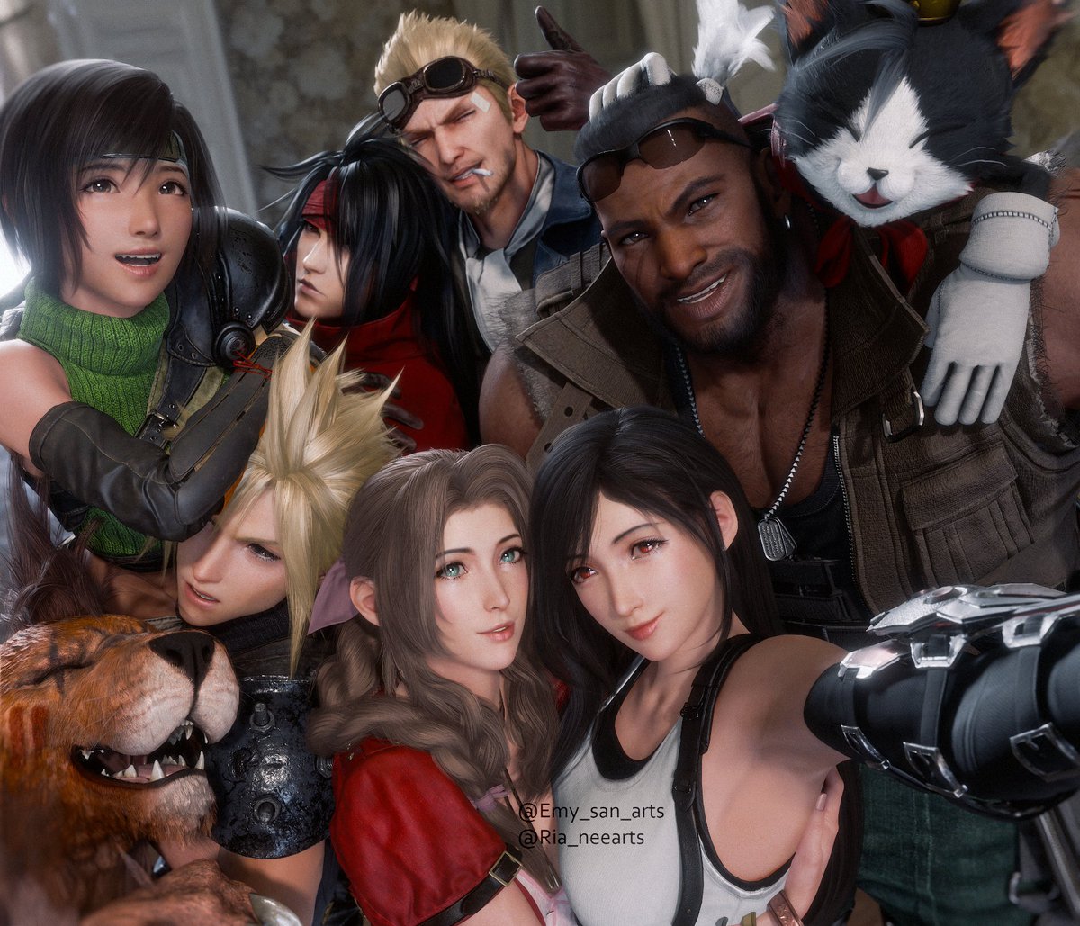 ALL TOGETHER ♥
HAPPY FF7R PC RELEASE DAY!!!