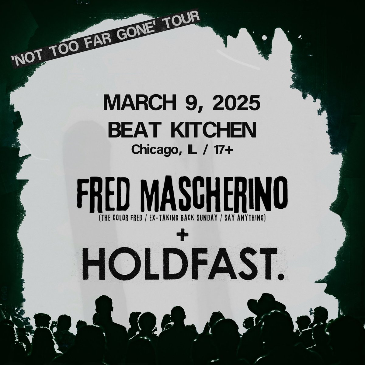 Kickstand Productions (@kickstandshows) on Twitter photo 💥 JUST ANNOUNCED 💥
<a href="/thecolorfred/">Fred Mascherino</a> & <a href="/holdfastbandco/">HOLDFAST.</a>
📆 SUN., MARCH 9 at <a href="/beatkitchenbar/">Beat Kitchen</a>
🎟 ON SALE NOW
🔗 wl.seetickets.us/event/fred-mas… 💥 JUST ANNOUNCED 💥
<a href="/thecolorfred/">Fred Mascherino</a> & <a href="/holdfastbandco/">HOLDFAST.</a>
📆 SUN., MARCH 9 at <a href="/beatkitchenbar/">Beat Kitchen</a>
🎟 ON SALE NOW
🔗 wl.seetickets.us/event/fred-mas…