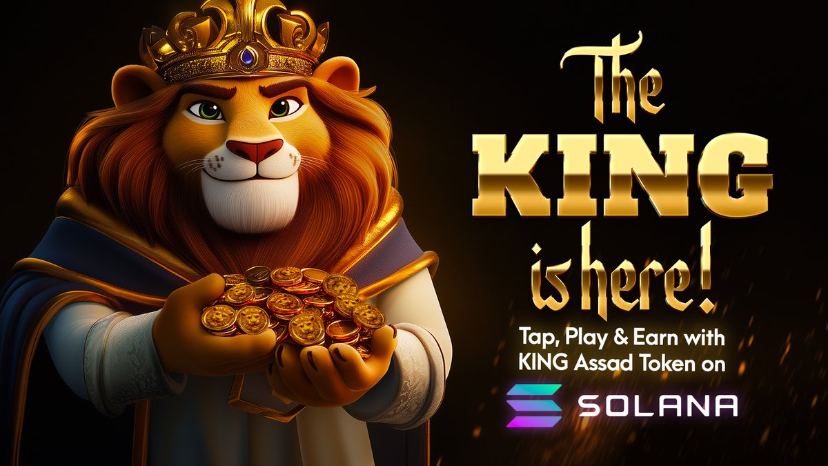 🚨 ROYAL ANNOUNCEMENT 🚨

The wait is over! 👑 KING token is officially live on Raydium! 💎 It's time to claim your crown and stack those coins like true royalty.

🪙Buy now: jup.ag/swap/SOL-Aoqdo…
🔗 Contract Address: AoqdoEJHQJM83PQ1HcNSUu3jwLzpXrfmFa8TAb5vKing

The throne