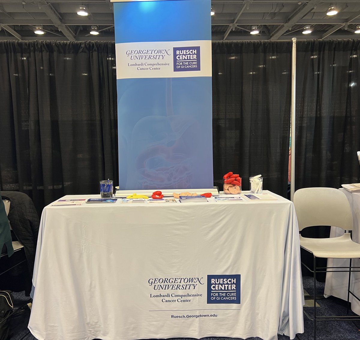 The Ruesch team is excited to be back at the <a href="/ASCO/">ASCO</a> Gastrointestinal Cancers Symposium. Stop by booth #44- to learn more about our latest research. #GI25 <a href="/mnoel3232/">Marcus S. Noel</a> <a href="/benweinbergmd/">Benjamin Weinberg, MD, FACP</a> <a href="/ReetuMukherjiMD/">Reetu Mukherji, MD</a> <a href="/marshalj23/">John Marshall</a> <a href="/LombardiCancer/">Georgetown Lombardi</a>