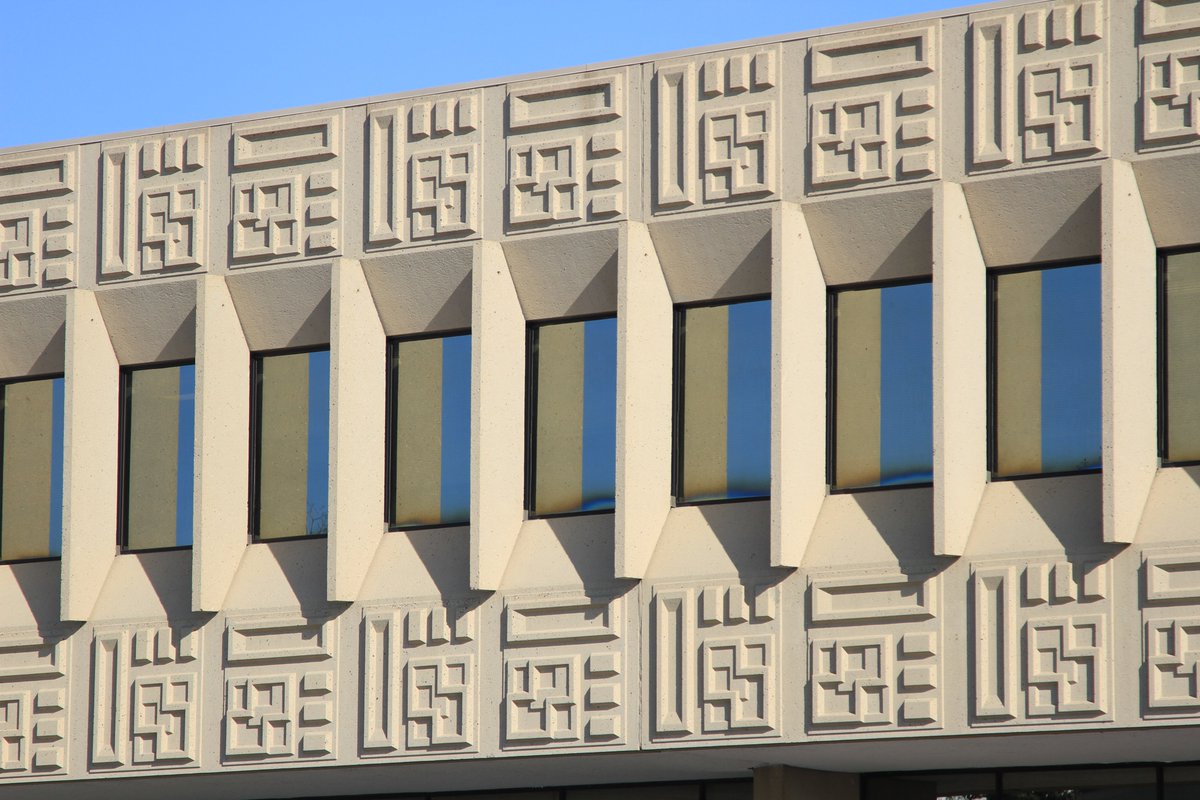 HeritageCalgary's tweet photo. Increasingly we are seeing a renewed appreciation for Brutalism. New films such as "The Brutalist" draw inspiration from the raw, powerful, and honest nature of the style. Learn more on our blog about the brutalist structures included on the Inventory: https://t.co/I3ZOBi4DBu https://t.co/WmHyyvAc1y