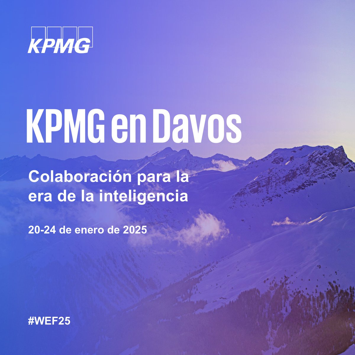 Mantente al tanto de las perspectivas clave del Foro Económico Mundial sobre cómo dar forma a la era inteligente a través de la colaboración.  

Ingresa al centro de recursos de KPMG:  kpmg.com/xx/en/our-insi…

 #WEF25