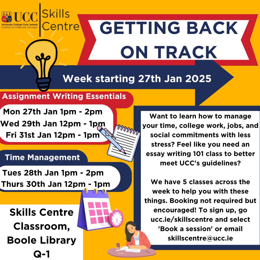 UCC Skills Centre πποΈ (@uccskills) on Twitter photo While we have decided to close our Centre tomorrow and move to online, we will be back with plenty of supports next week! In the meantime, if you need us we are available at skillscentre@ucc.ie While we have decided to close our Centre tomorrow and move to online, we will be back with plenty of supports next week! In the meantime, if you need us we are available at skillscentre@ucc.ie