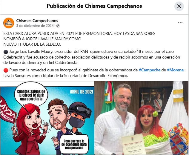 Martinsantome57's tweet photo. @LaydaSansores Los campechanos te conocen bien, saben que eres una TRAIDORA y solo ves para tu propio bien!!!
Renuncia y ya no hagas más daño a la 4T, llévate a tu novio Lavalle contigo!!!
#LaydaTraidora
#FueraLavalle
#RenunciaLayda https://t.co/8ORq7hBS0N