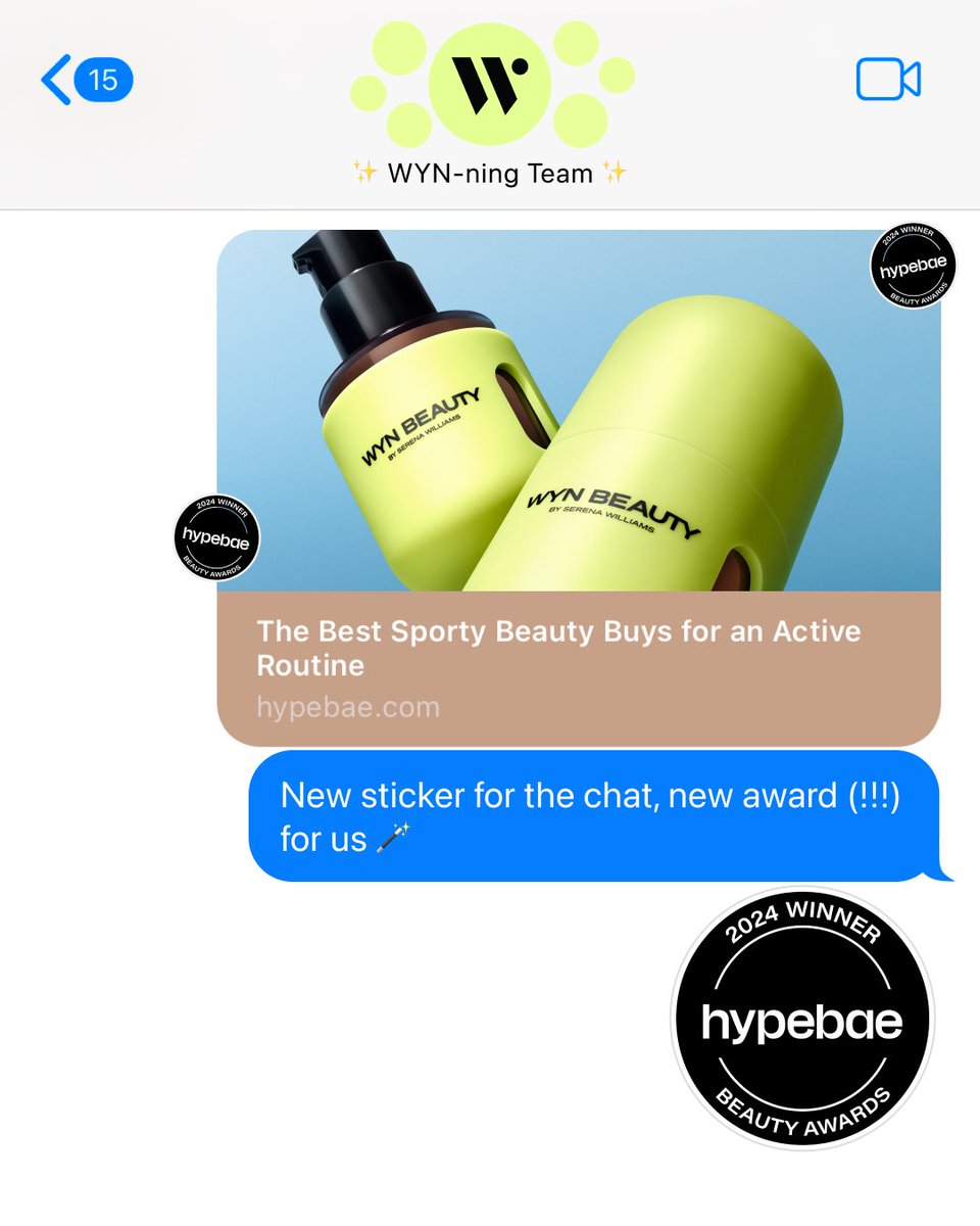 WYN BEAUTY 🤝 active routine. Take it from <a href="/hypebae/">Hypebae</a>… FEATURING YOU Skin Tint SPF 30 is a 2024 Hypebae Beauty Award winner! 🏆

Walk, jog, run to <a href="/ultabeauty/">Ulta Beauty</a> to see what all the hype is about 🏃‍♀️💨