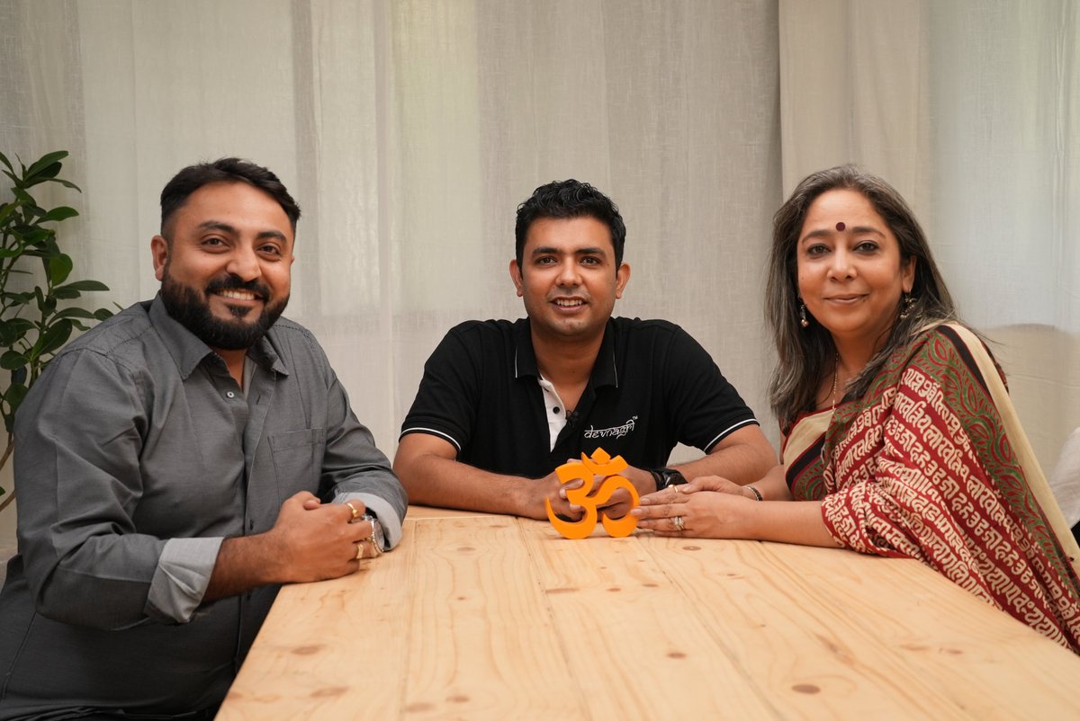 jyotirai29's tweet image. He came took seat &amp;amp; won everyones heart #himanshusharma is a rare founder he co founded @DevnagriAI he joined us on Saas Playlist Coming soon exclusive with @NischalKapadia only on #etherwire Stay tuned &amp;amp; know how this #saasstarup is solving Indian LL Translation problem