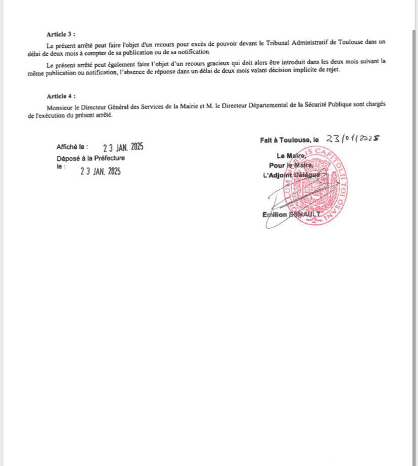 Coll_Nemesis's tweet photo. Monsieur le Maire de Toulouse, @jlmoudenc, grand défenseur de la démocratie et des opprimés (rappelons qu’il est actuellement soupçonné d’avoir eu recours à des emplois fictifs, et d’avoir perçu à ce titre 514 260 €), vient d’interdire la tenue de notre conférence dans sa ville, à seulement 2 heures avant le début.

Cette action scandaleuse prouve, une fois de plus, la volonté de certains élus de participer à la censure de la droite française.

https://t.co/jfelzMHIkU