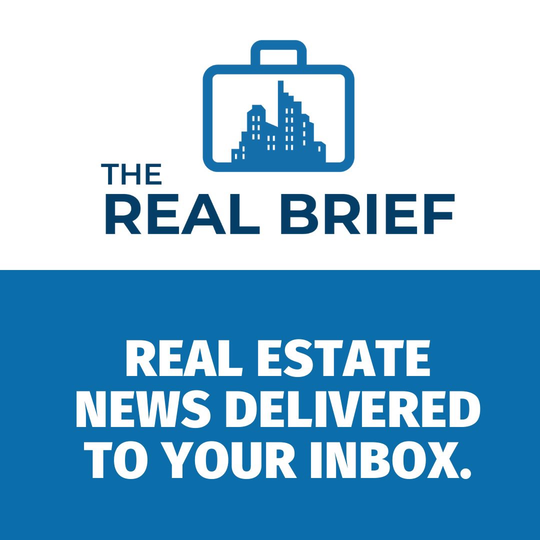 TheRealBrief's tweet photo. We don’t clutter your inbox. We’ll get you caught up in the world of real estate with one brief, once a week. https://t.co/ZzyrgzHiYK