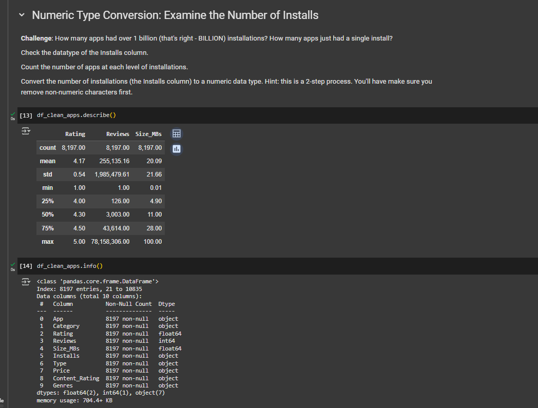 tishamdr's tweet photo. Day 16 of #COESISKnowledgeQuest 

Today, I learned about numeric type conversions, including how to check the data types of columns, convert non-numeric data into numeric types, and filter out manipulated data effectively. 

#30daysoflearning #COESIS
@coesisnp https://t.co/LLtqNoUNH3