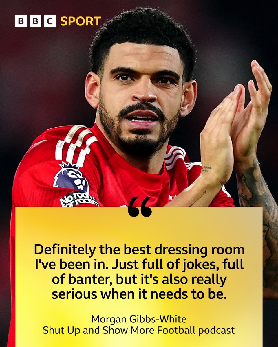 BBCRNS's tweet image. The latest Shut Up and Show More Football #nffc podcast features an exclusive interview with Morgan Gibbs-White.  
Also hear from former Reds midfielder David Prutton and Matthew Oldroyd of @Forza_Garibaldi and @ForestPresSoc 

bbc.co.uk/programmes/p0k…