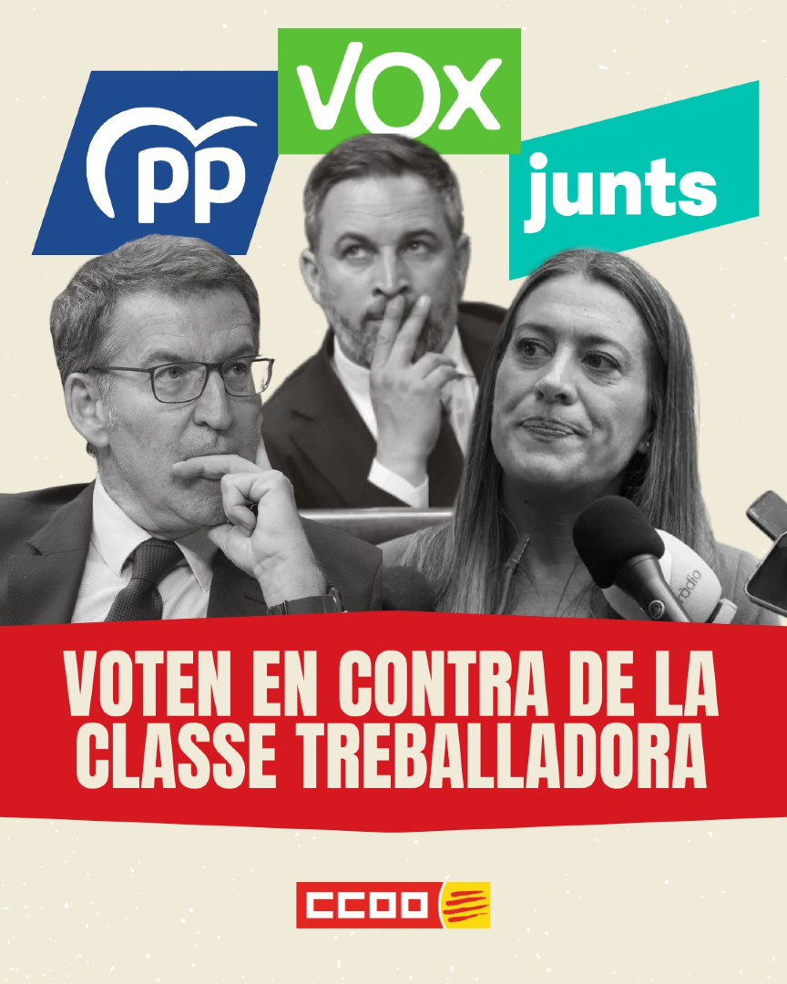 ccoocatalunya's tweet photo. Si no es garanteixen els drets bàsics dels col·lectius més vulnerables, qui ho farà? Les millores socials no poden ser temporals ni negociables. Milions de persones treballadores depenen d'aquestes decisions. Nosaltres no ens rendim. ✊ https://t.co/qBz37R4OK2