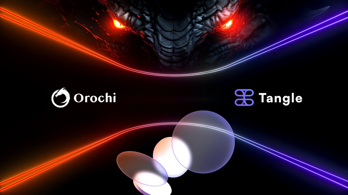 Valkyrie1336786's tweet photo. 1/6 🚀 We at @OrochiNetwork are thrilled to announce a strategic partnership with @tangle_network! 🤝 This collaboration marks the beginning o an exciting journey, empowering us to push the boundaries of innovation. #Orochi #TangleNetwork https://t.co/zkyiv6s9N2