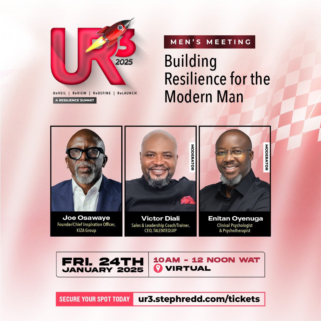 We keep hearing “be a man!” What does that even mean? 

Join me at this year’s UR3 Conference. Few seats left. Register: ur3.stephredd.com/tickets.