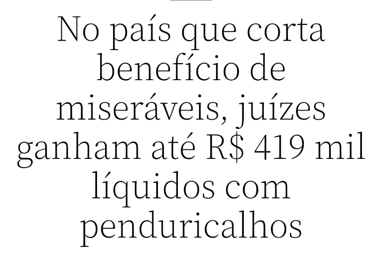 Cortar pé de meia de estudante é fácil. Quero ver cortar mordomias desse bando.