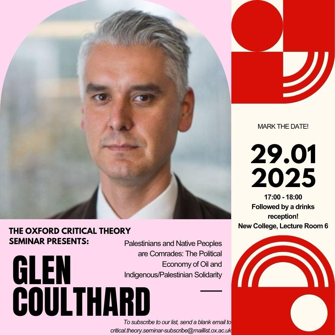 calling all oxford-based folks to attend this amazing talk we’re convening next week at the Oxford Critical Theory Seminar!