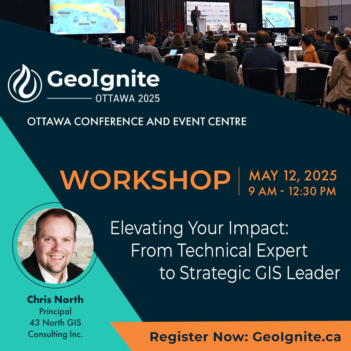 Join us at #GeoIgnite2025 for a half-day #workshop on transitioning from technical expert to strategic leader. Learn how to drive innovation, align #GIS with organizational strategies, &amp; unlock GIS’s full potential!
📅 May 12-14, 2025, Ottawa
Register 👉 buff.ly/3CbNQAq