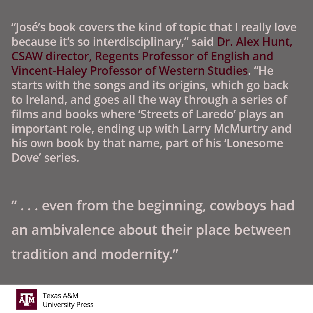 Learn more about the timely and thought-provoking The Streets of Laredo, a new book in the American Wests series, sponsored by fellow #TAMUsystem school <a href="/wtamu/">West Texas A&M University</a>! bit.ly/3WxTHqx