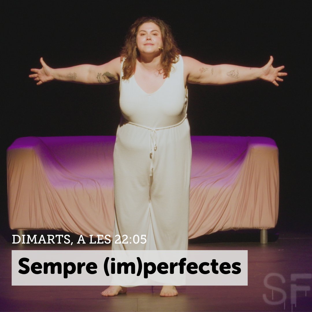 🗨️"L'ideal estètic està fet perquè ningú se senti a gust"

A partir del testimoni de set persones amb projecció pública, es mostra com els ha afectat al llarg de la seva vida la pressió per encaixar en els cànons de bellesa #SempreImperfectes3Cat

🔗som3cat.video/SF-SempreImper…