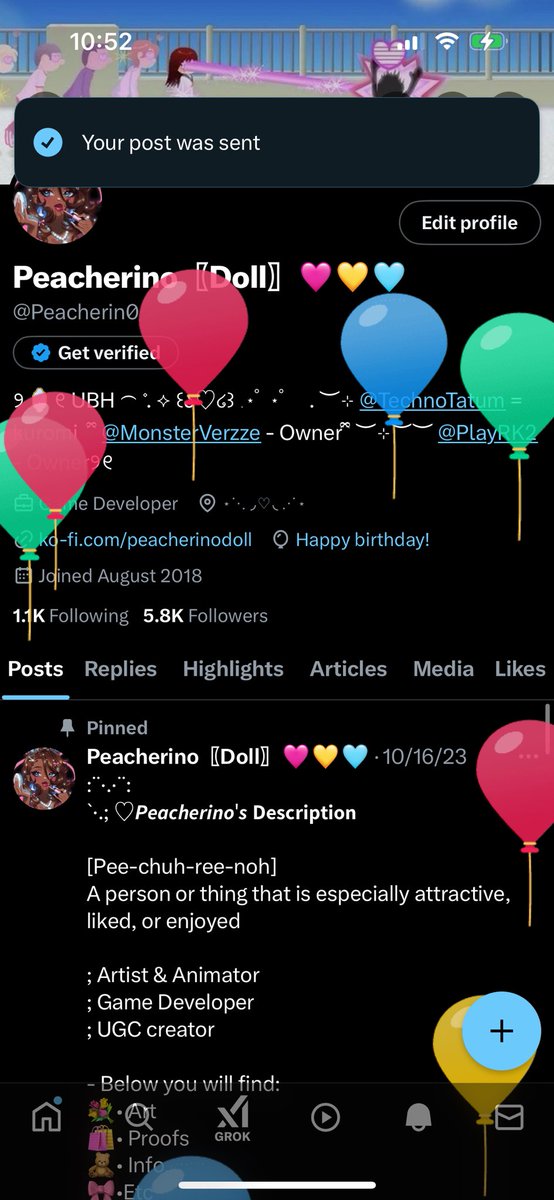Peacherina 𝜗𝜚 || 🩷💛🩵 tweet media