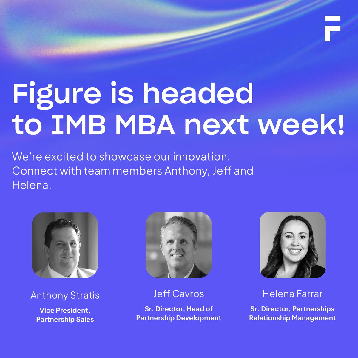 Excited to be at Independent Mortgage Bankers Conference 2025 in Austin next week. 
Connect with Anthony, Jeff, and Helena to dive into all things HELOC.