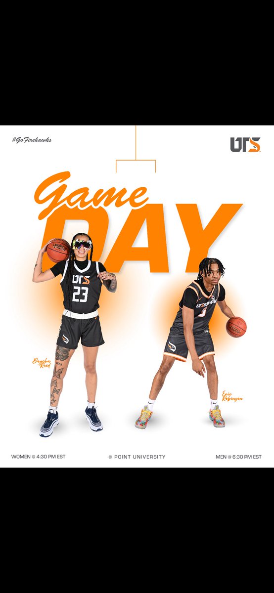 The Firehawks are back on the road to take on Point University in a SSAC showdown! 

⏰: 6:30 PM 
📍: West Point Park Gymnasium
📺: m.youtube.com/@pointskyhawks…