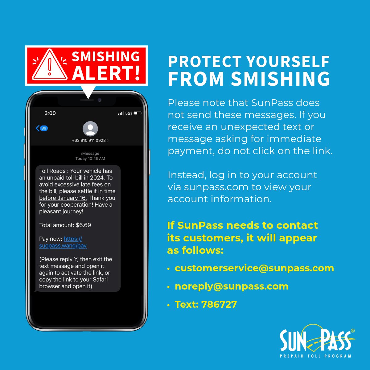 SunPass FDOT tweet media