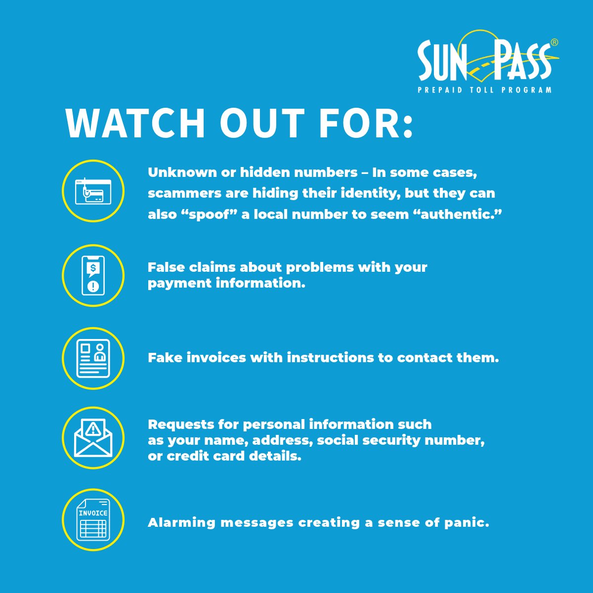 SunPass FDOT tweet media