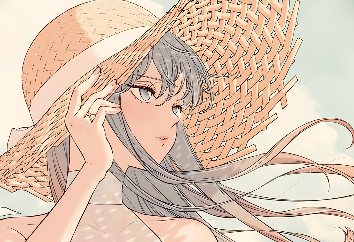 FuuukoTaki's tweet photo. Summer. ~ 🌅

#anime #manga #YURI #NTR
#fuuko https://t.co/y51mz0cX84