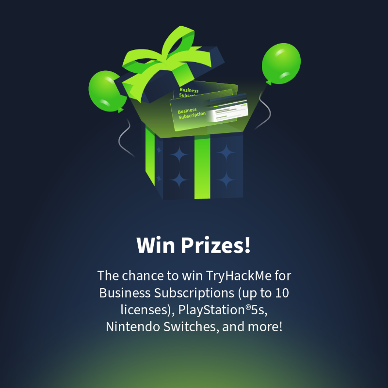 tryhackme's tweet photo. Join the #SOCSimulator Team Competition! 🔥
🔗 https://t.co/OHHr8Xu0Rm

Get ready to test your skills in the SOC Simulator Team Competition, running until January 31, 2025, with over $50,000 in prizes for the top three teams! Click the link to get involved 😉👆