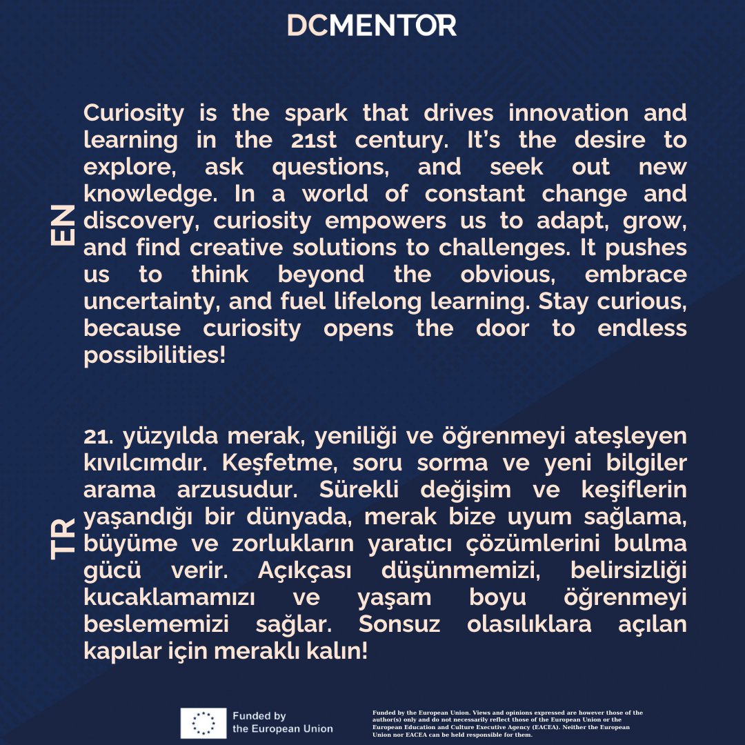 #curiosity #21st #dualcareer #erasmusplus