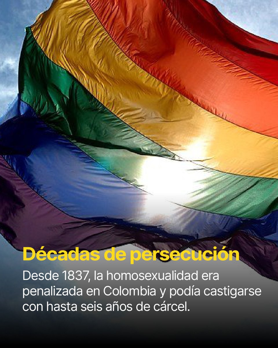 sergiourregoorg's tweet image. 🌈Hace 44 años se despenalizó la homosexualidad en Colombia ✊🏻Un paso histórico hacia la igualdad y el respeto por los derechos humanos. Seguimos trabajando por un futuro inclusivo y libre de discriminación. 💛
#Lgbti #homofobia #gay  #colombia🇨🇴 #bogota #pride🌈❤💛💚💜💙🏳