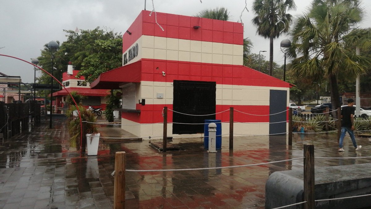 Bloody rain, it gets everywhere.