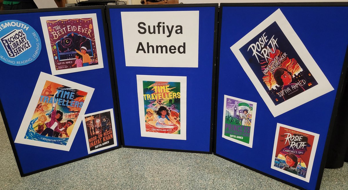 sufiya ahmed (@sufiyaahmed) on Twitter photo First in person visit of the year and it was an an fab day visiting 2 schools with <a href="/PortsmouthSLS/">Portsmouth School Library Service</a>
#SharedHistory #inclusiveclassrooms First in person visit of the year and it was an an fab day visiting 2 schools with <a href="/PortsmouthSLS/">Portsmouth School Library Service</a>
#SharedHistory #inclusiveclassrooms