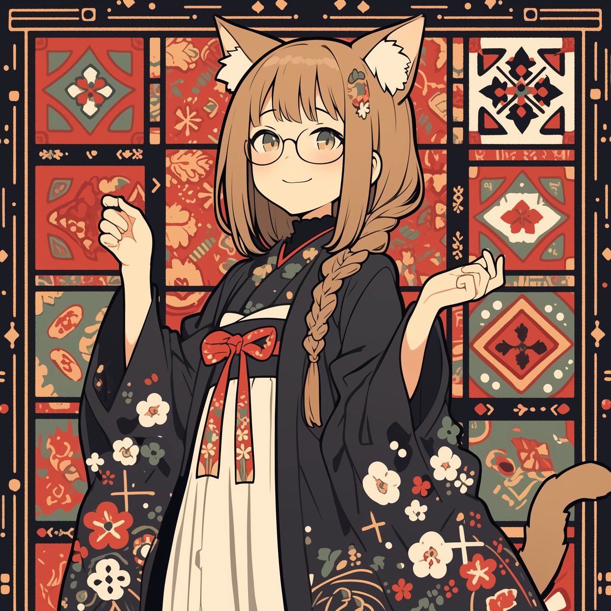 「」|黒猫さん🐈‍⬛のイラスト