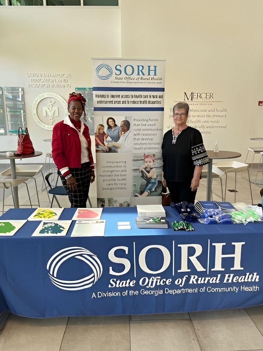 The State Office of Rural Health Primary Care Office recently partnered with the Georgia Rural Health Innovation Center to host a series of recruitment fairs in Savannah and Macon. Dates for spring and fall 2025 recruitment fairs will be announced once finalized.