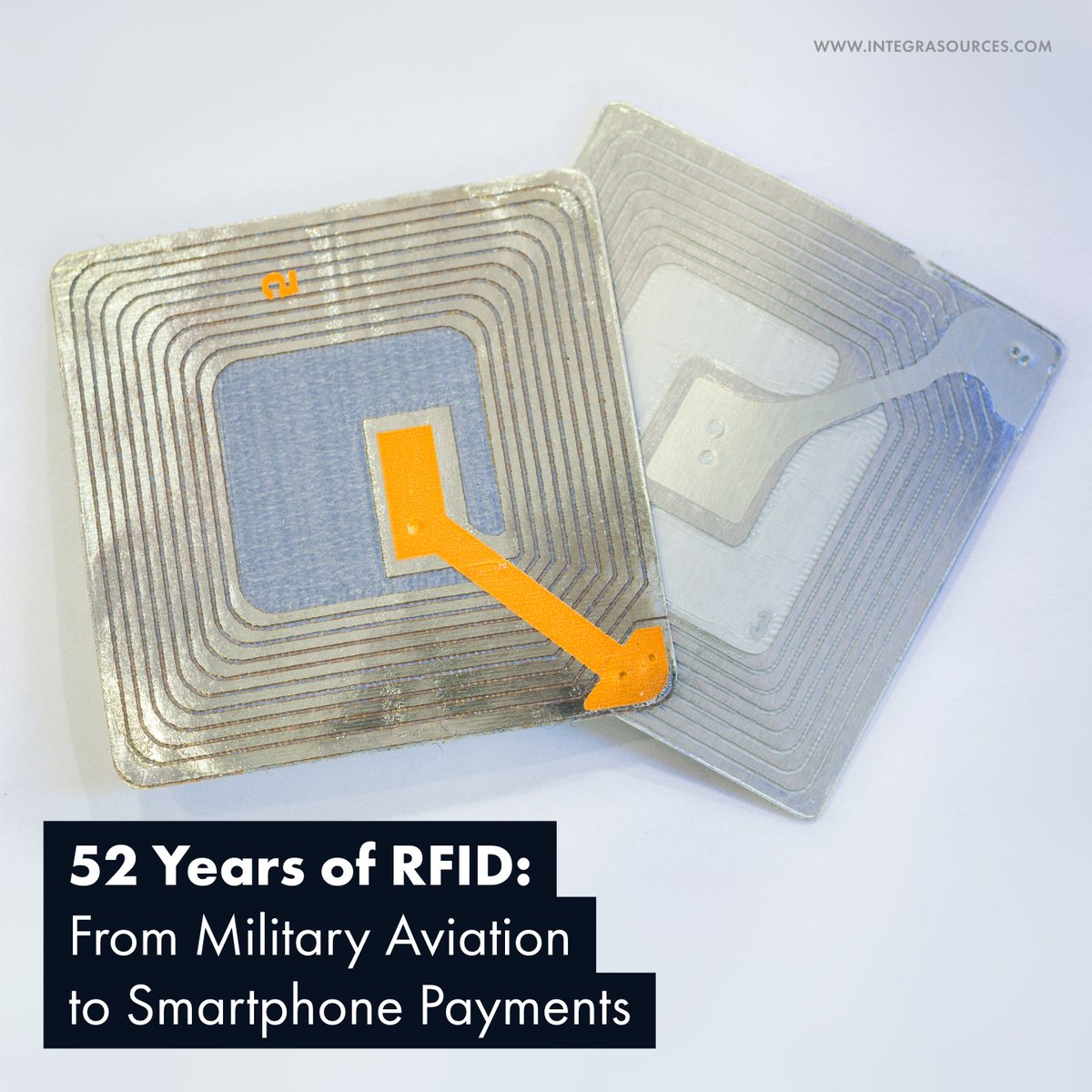 It's hard to believe that RFID technology with those maze-like stickers is already 52! Mario Cardullo patented the first passive RFID tag on January 23, 1973. Today, RFID plays a vital role in retail, logistics, and healthcare, paving the way for NFC contactless payments. #RFID