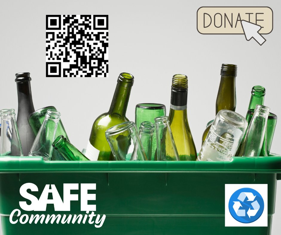 Donate your recyclables to Safe Community through Skip the Depot! Follow the link or scan the QR code and designate Safe Community to receive your refund. 🍾
ow.ly/kIvx50ULlnh