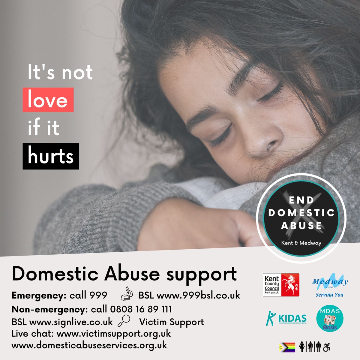 Everyone deserves healthy love. Whether you mark #ValentinesDay or not, love should never hurt. If it does, you may be experiencing domestic abuse. Support is available. domesticabuseservices.co.uk
#KnowSeeSpeakOut #EndDomesticAbuse #YouAreNotAlone #DomesticAbuse