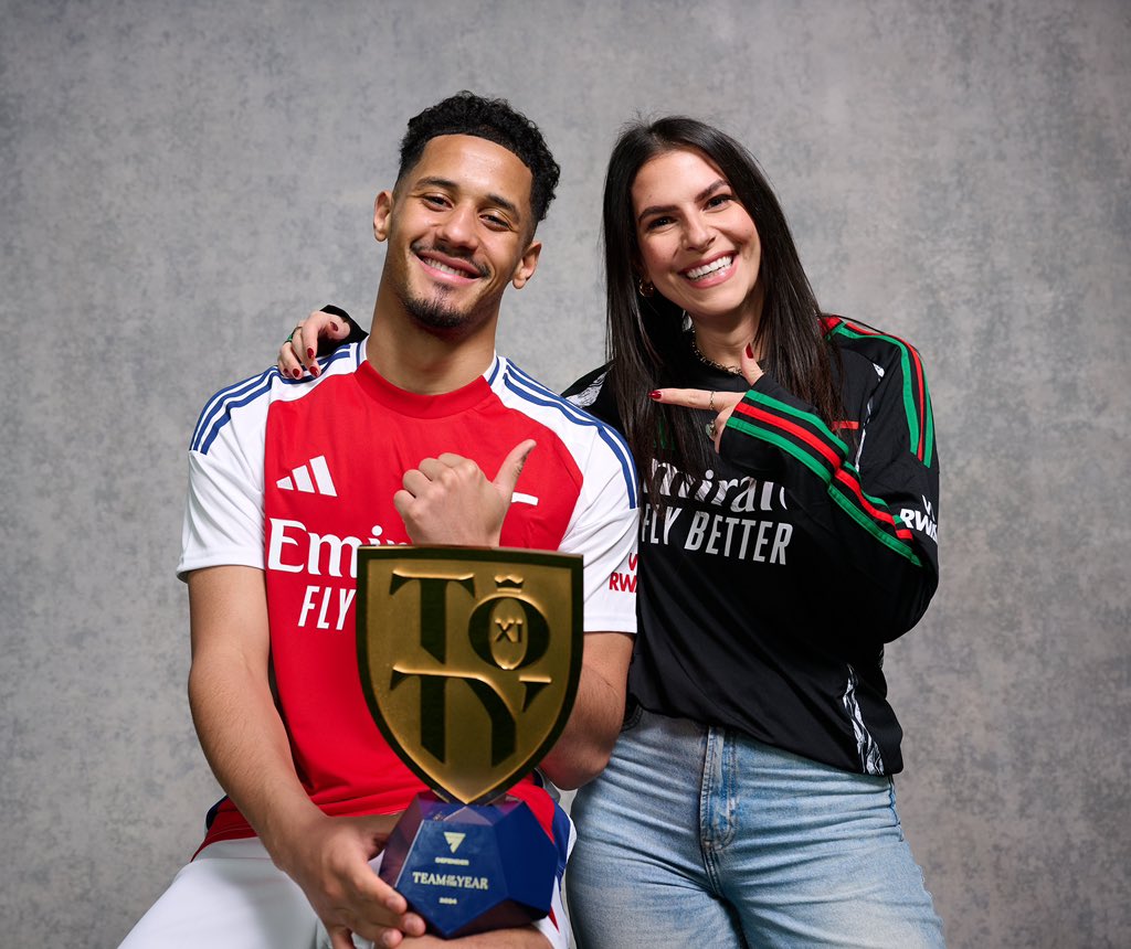 Saliba in the #TOTY? Of course! 👏🏼👏🏼✨ <a href="/EASPORTSFC/">EA SPORTS FC</a> x <a href="/premierleague/">Premier League</a>