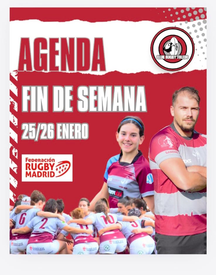 crtoledo1's tweet photo. Un fin de semana lleno de #rugby, en casa y fuera, por nuestros equipos! https://t.co/0VLc2253ya