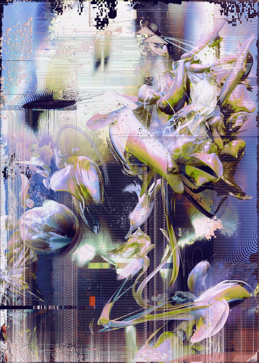 Gm with the latest piece from my ongoing collection "This means something" on <a href="/exchgART/">Exchange Art</a> <3

1 SOL
Giclee fine art print included 
🖇️