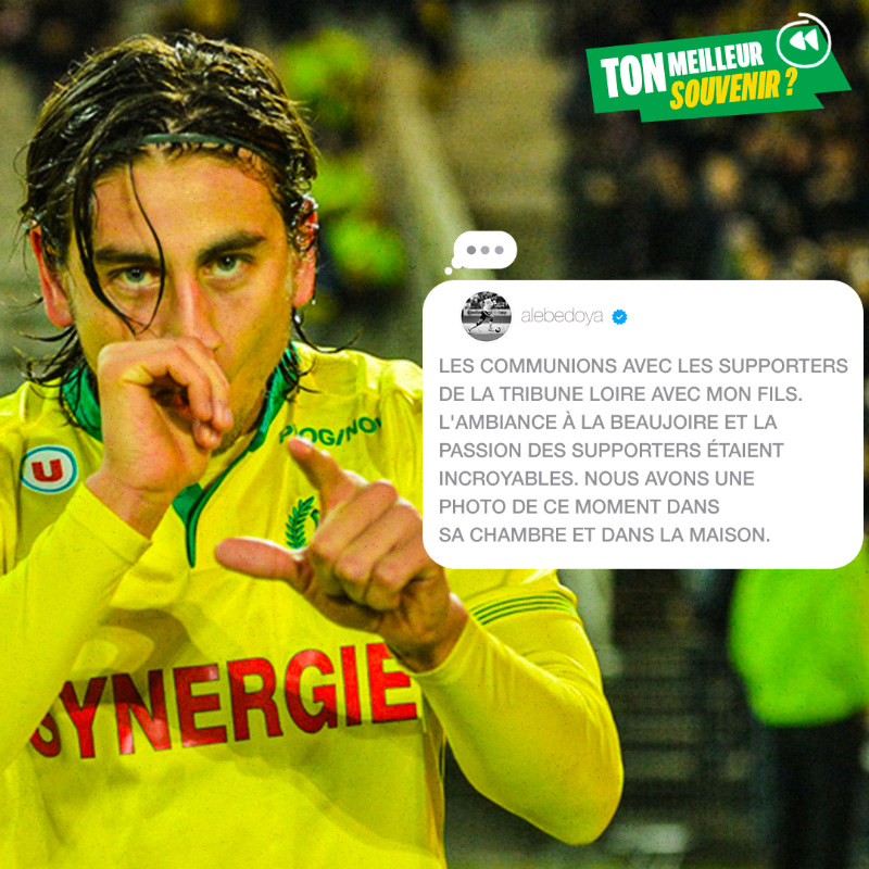 FCNantes's tweet photo. 🤳 Ton meilleur souvenir, avec @AleBedoya17 🗃🇺🇸
