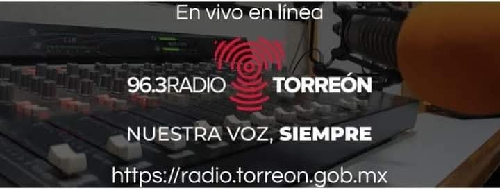 #RadioTorreónInforma  

Visita nuestra página web y sigue nuestra programación en línea.

Escúchanos con la mejor calidad de sonido.

radio.torreon.gob.mx

Nuestra voz siempre contigo en todas partes.

RadioTorreón 96.3 FM
#NuestraVozSiempre
#SiempreRadioTorreón