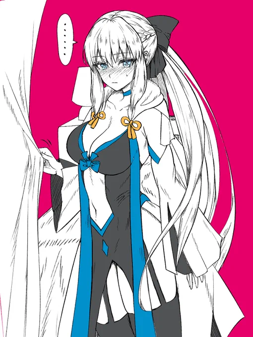何か言いたげな陛下 