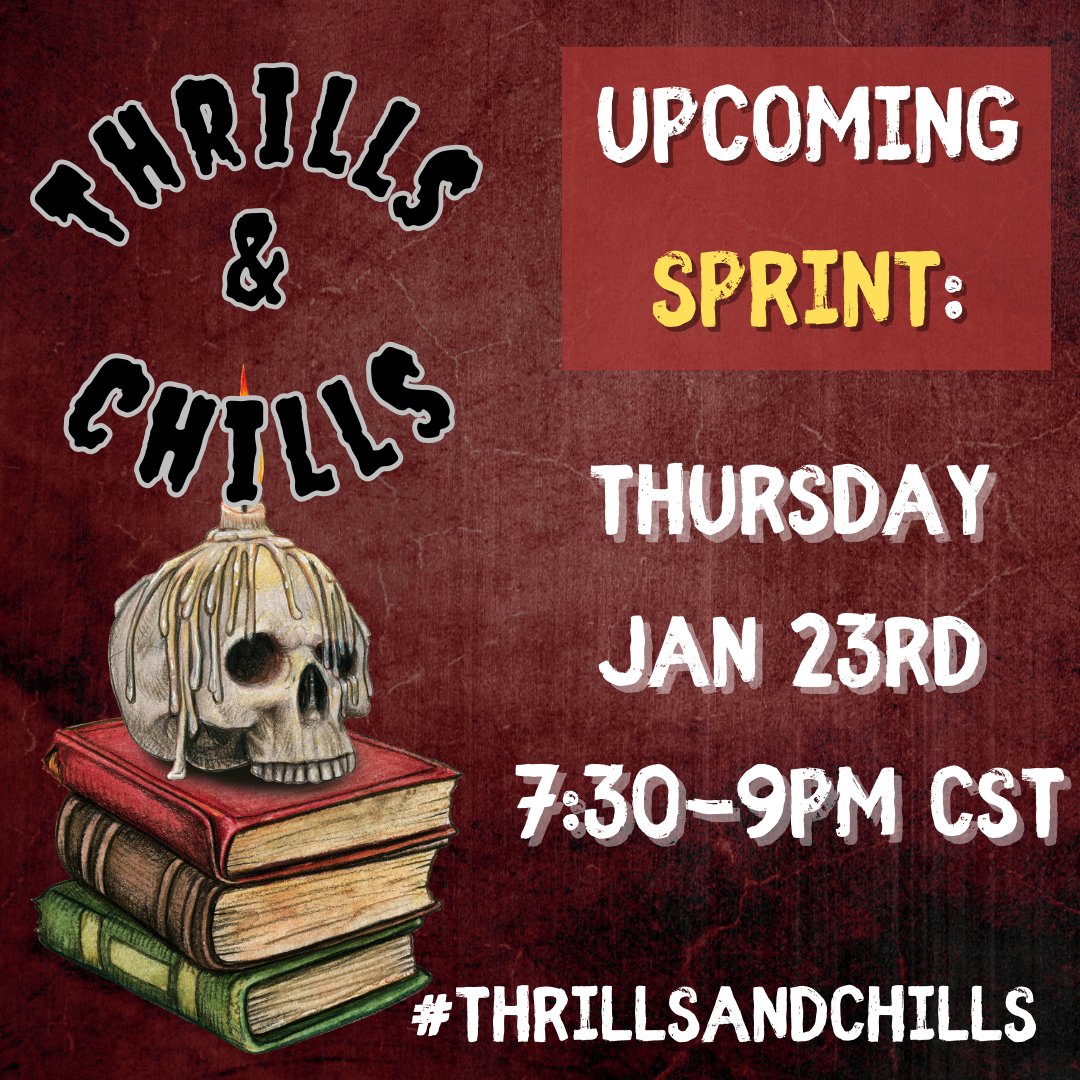 Sprint with me &amp; <a href="/KellyMalacko/">Kelly Malacko</a> tonight at 7:30pm CST!

 <a href="/TobieCarter6190/">Tobie Carter YOU CAKE MY BREATH AWAY is OUT NOW!</a> open.substack.com/pub/thrillsand…