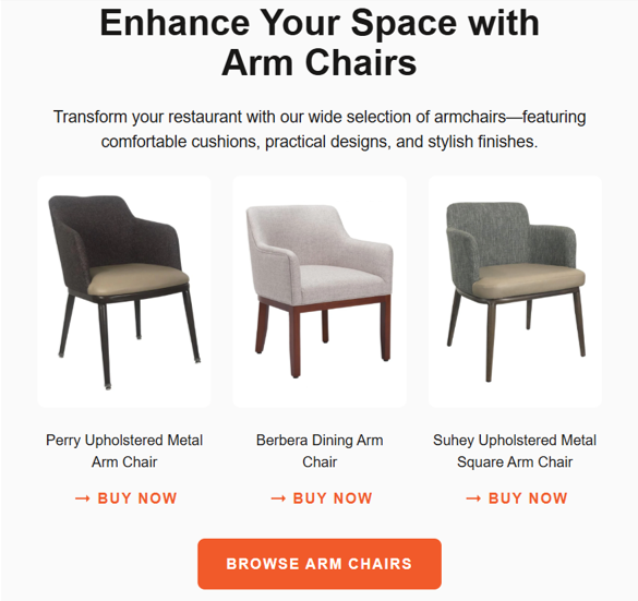 RestFurnPlus's tweet image. Check out this week's newsletter featuring 2025 industry trends, modern sofas, arm chairs, office chairs, new stools and more.
mailchi.mp/0aaa36696558/s…