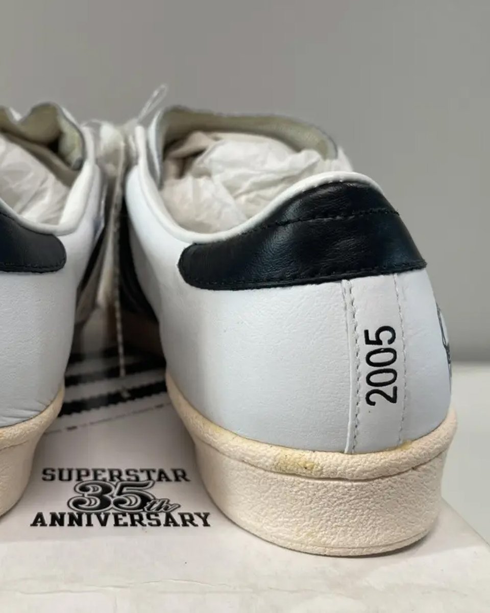 📝 The adidas Superstar 35th Anniversary Collection was kicked off