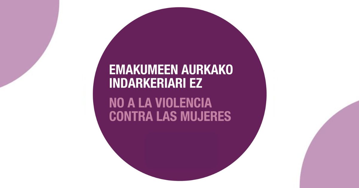 🟣 Nuestra más firme condena a la agresión que ha sufrido una mujer en San Sebastián. La víctima cuenta con todo nuestro apoyo; ponemos a su disposición nuestros servicios y recursos. Mañana, a las 12:00, concentración en Alderdi Eder.
