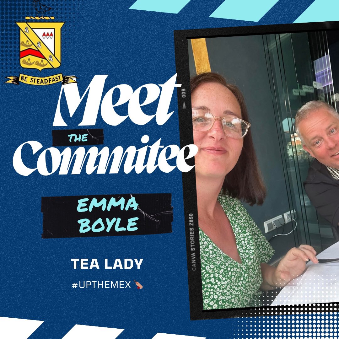 📢Meet the Committee : Emma Boyle 🏏

Like to introduce our Amazing tea lady , Bring the best plates to the table every game , we are exited to see what on the meal plan for this season .

🌟About Emma :

Name : Emma Boyle 

Role: tea lady a 

How long u been apart of  Mexborough