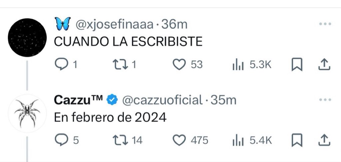 <a href="/Cazzu_Mexico93/">CAZZU_MX™</a> <a href="/cazzuoficial/">Cazzu™</a> Hahahahha no le mientan por convivir 😂😂 mejor ya díganle que recoja la poca dignidad que le queda, si es que le queda alguna y deje de llorar a un hombre casado que obviamente no le gusto lo que le enseñó por que el solito dijo “fuimonos” y “un hogar sólido no se rompe “ por